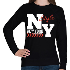 PRINTFASHION New York  - Női pulóver - Fekete női pulóver, kardigán