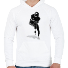 PRINTFASHION NFL Minnesota Vikings - Férfi kapucnis pulóver - Fehér férfi pulóver, kardigán