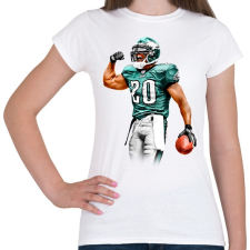 PRINTFASHION NFL Philadelphia Eagles - Női póló - Fehér női póló