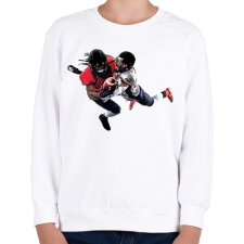 PRINTFASHION NFL Touchdown - Gyerek pulóver - Fehér gyerek pulóver, kardigán