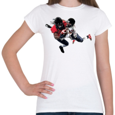 PRINTFASHION NFL Touchdown - Női póló - Fehér női póló