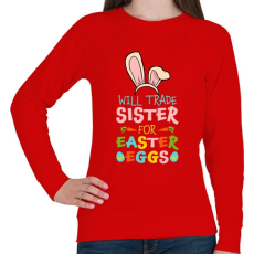 PRINTFASHION Nice deal - Női pulóver - Piros