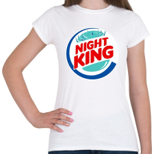 PRINTFASHION Nigh King - Női póló - Fehér női póló