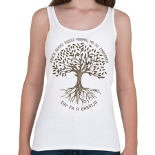 PRINTFASHION Nincs semmi rossz abban - Fa - Női atléta - Fehér női trikó