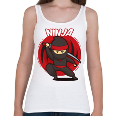 PRINTFASHION Ninja - Női atléta - Fehér