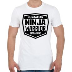 PRINTFASHION Ninja Warrior - Férfi póló - Fehér
