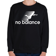 PRINTFASHION no balance - Gyerek pulóver - Fekete gyerek pulóver, kardigán