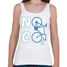 PRINTFASHION No CO2 - Női atléta - Fehér