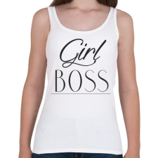 PRINTFASHION Női főnök - Női atléta - Fehér női trikó