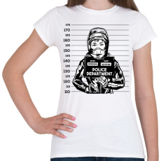 PRINTFASHION Női motoros - Női póló - Fehér