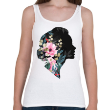 PRINTFASHION Nőnap - Női atléta - Fehér női trikó