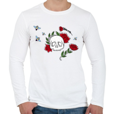 PRINTFASHION Nonbeenary - Férfi hosszú ujjú póló - Fehér