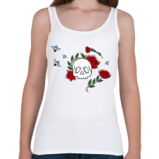 PRINTFASHION Nonbeenary - Női atléta - Fehér női trikó