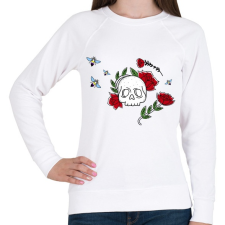 PRINTFASHION Nonbeenary - Női pulóver - Fehér női pulóver, kardigán