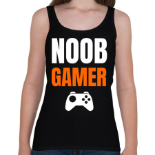 PRINTFASHION Noob Gamer - Női atléta - Fekete női trikó