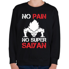 PRINTFASHION nopain - Gyerek pulóver - Fekete gyerek pulóver, kardigán