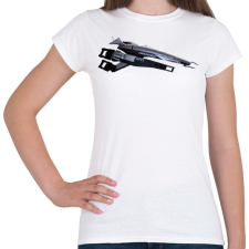 PRINTFASHION Normandia - Női póló - Fehér női póló