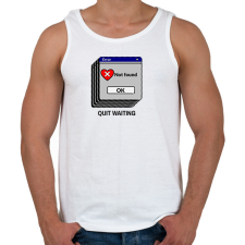 PRINTFASHION not found - Férfi atléta - Fehér atléta, trikó