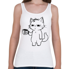 PRINTFASHION not today cat - Női atléta - Fehér női trikó