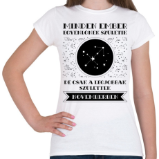 PRINTFASHION November: Nyilas - Női póló - Fehér