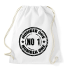 PRINTFASHION Number 1 - Sportzsák, Tornazsák - Fehér