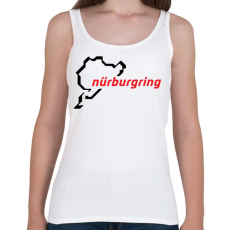 PRINTFASHION Nürburgring fekete - Női atléta - Fehér