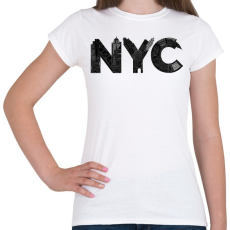 PRINTFASHION NYC - Női póló - Fehér