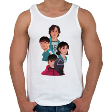 PRINTFASHION Nyerd meg az életed csapat! - Férfi atléta - Fehér