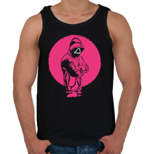 PRINTFASHION Nyerd meg az életed - Squid Game - Férfi atléta - Fekete atléta, trikó