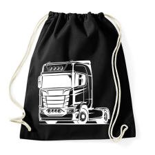 PRINTFASHION Nyergesvontató - Sportzsák, Tornazsák - Fekete tornazsák