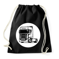 PRINTFASHION Nyergesvontató - Sportzsák, Tornazsák - Fekete tornazsák