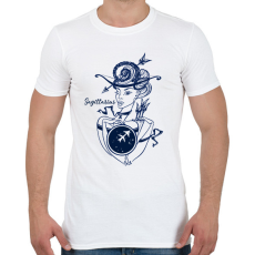 PRINTFASHION nyilas - Férfi póló - Fehér