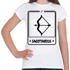 PRINTFASHION nyílas - Női póló - Fehér női póló