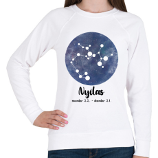 PRINTFASHION Nyilas - Női pulóver - Fehér