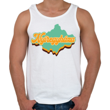 PRINTFASHION Nyíregyháza  - Férfi atléta - Fehér atléta, trikó