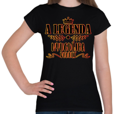 PRINTFASHION Nyugdíjba vonult - Női póló - Fekete