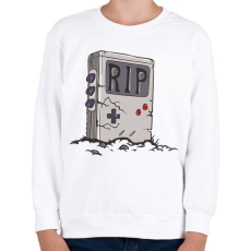 PRINTFASHION Nyugodj békében - Gyerek pulóver - Fehér