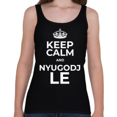 PRINTFASHION NYUGODJ LE - Női atléta - Fekete