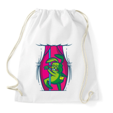 PRINTFASHION Nyuszi rúdtáncos_ - Sportzsák, Tornazsák - Fehér tornazsák