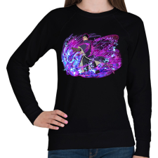 PRINTFASHION Obito Uchiha - Női pulóver - Fekete női pulóver, kardigán