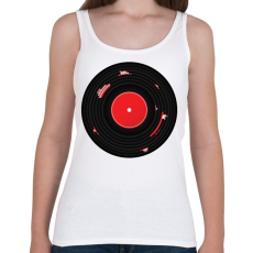 PRINTFASHION Ocean blues - Női atléta - Fehér