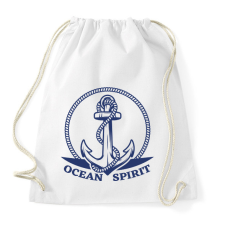 PRINTFASHION Oceán spirit - Sportzsák, Tornazsák - Fehér tornazsák