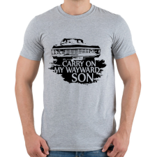 PRINTFASHION odaát #2 - Férfi póló - Sport szürke férfi póló