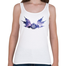 PRINTFASHION Odaát (Supernatural) - Női atléta - Fehér