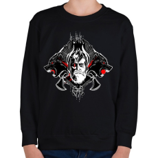 PRINTFASHION Odin - Gyerek pulóver - Fekete