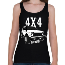 PRINTFASHION offroad - Női atléta - Fekete