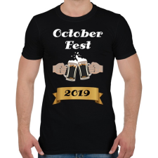 PRINTFASHION oktober fest - Férfi póló - Fekete férfi póló