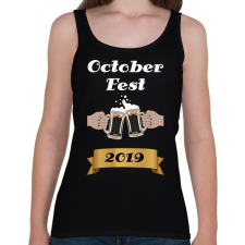 PRINTFASHION oktober fest - Női atléta - Fekete női trikó