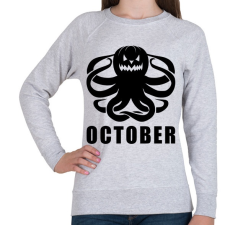 PRINTFASHION Október - Női pulóver - Sport szürke női póló