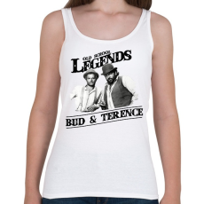 PRINTFASHION Old School Legends - Női atléta - Fehér